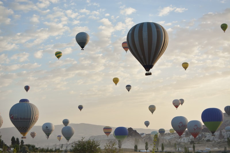 Balonlar nereden kalkıyor ?